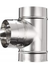 ISOTIP-JONCOUX 032918 TE 90° Tyral I304 DBLE EmBoîtement, Inox, Diamètre 180