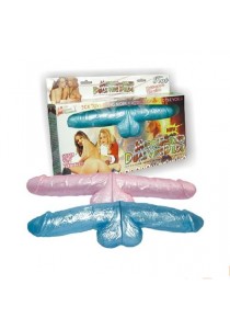 Gode Realiste Double Dong Vibrant Jelly 26 Cm