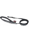 Martin Sellier Laisse en Nylon pour Chien Black Bulles 1.6/100cm